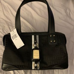 New with tags Ladies Tommy Hilfiger black purse